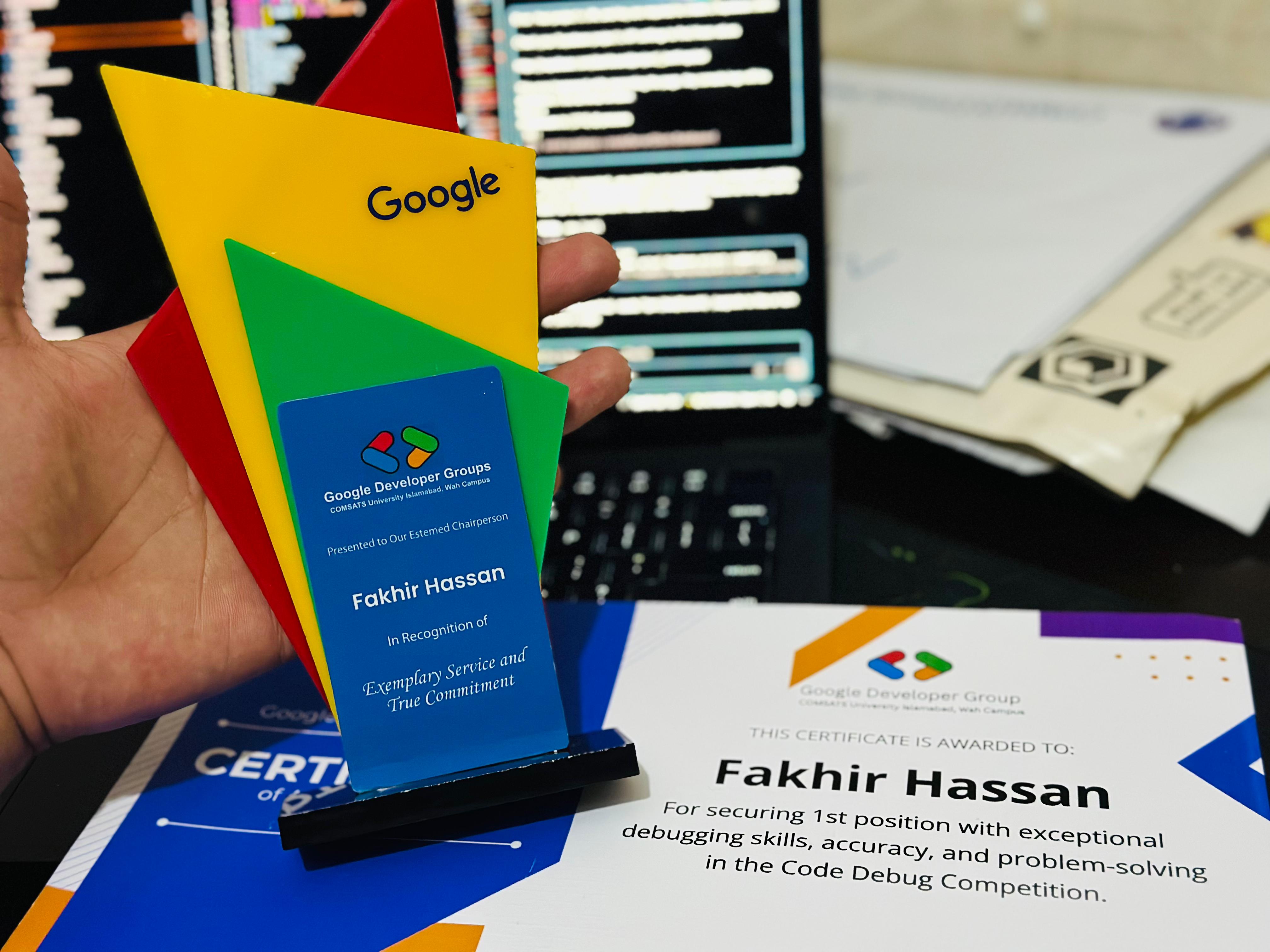 GDG Recognition Shield